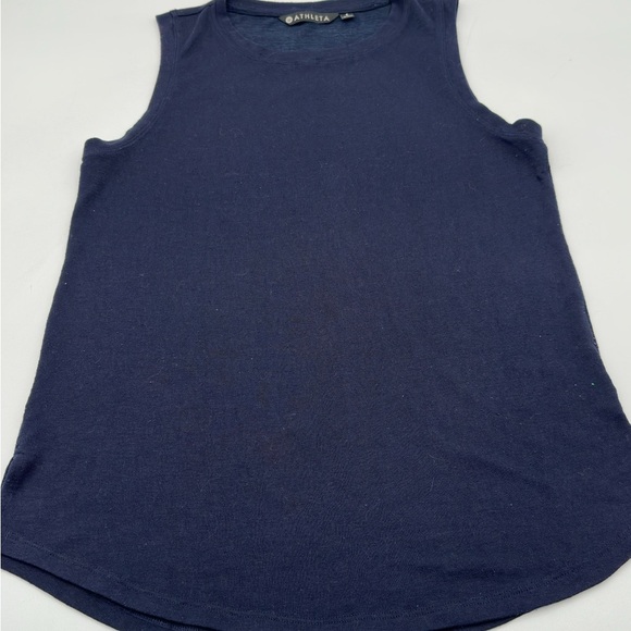 Athleta Breezy Tank Top, Navy Blue SIZE Small - Picture 1 of 7